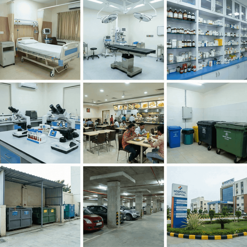 Facility Areas We Cover