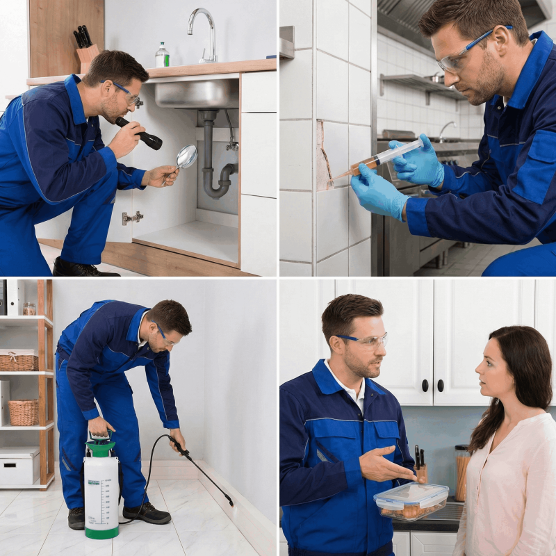 How We Deliver Cockroaches Control