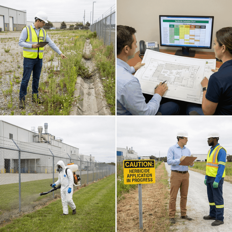 How We Deliver Industrial Weed Control